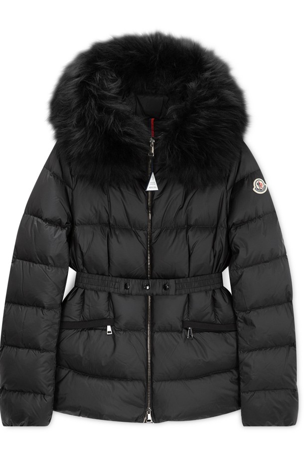 MONCLER - 점퍼 - 몽클레어 여성 보에드 블랙 패딩 1A00095 595FE 999