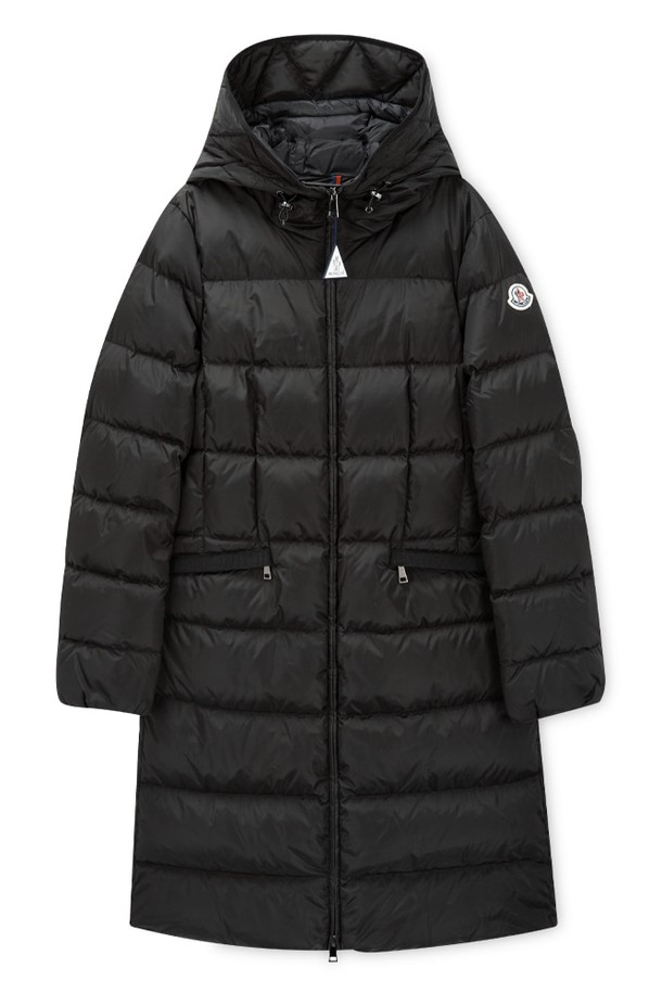 MONCLER - 점퍼 - 몽클레어 여성 아보체트 블랙 패딩 1C00042 539ZD 999