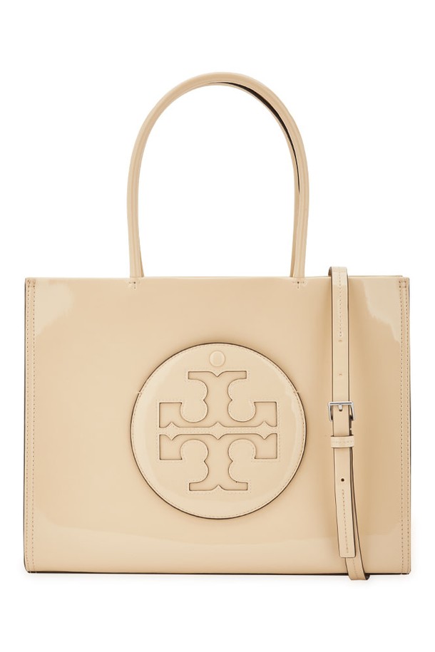 TORY BURCH - 토트백 - 토리버치 여성 로고 바닐라 소프트 서브 토트백 161876 700