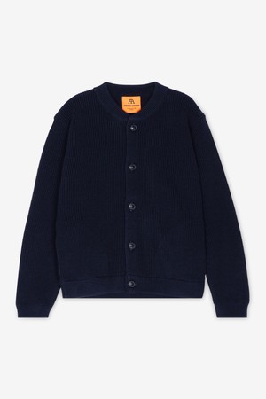 안데르센 안데르센 공용 스키퍼 네이비블루 가디건 SKIPPER JACKET NAVY BLUE