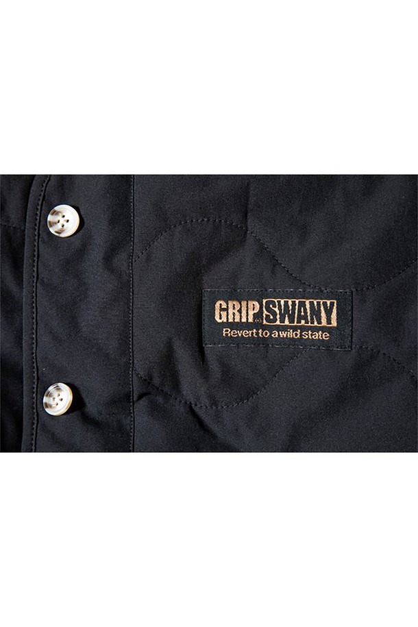 GRIPSWANY - 자켓 - [GSW-14] 우먼스 퀼트 자켓 / 블랙