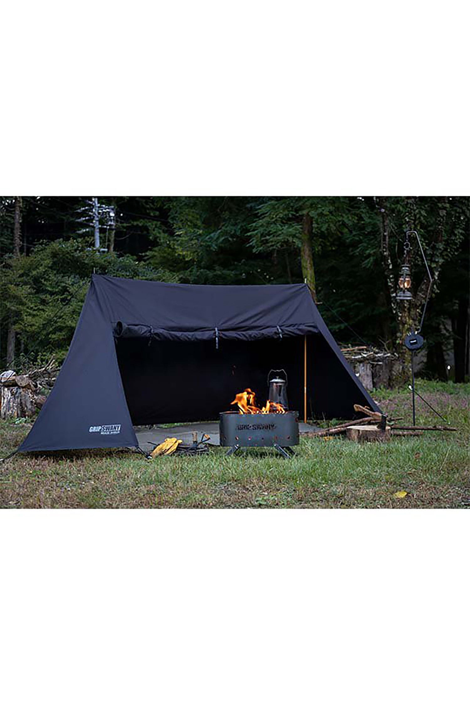 GST-01] 그립스와니 FIREPROOF GS 텐트 / 제트 블랙 GRIP SWANY TENT