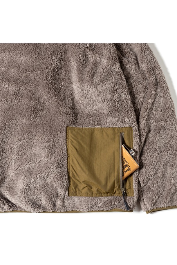 GRIPSWANY - 플리스 - [GSMCT-078] CORAL FLEECE JACKET MOCHA