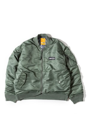 [GSMJ-057] WATER REPELLENT FLIGHT JACKET OLIVE