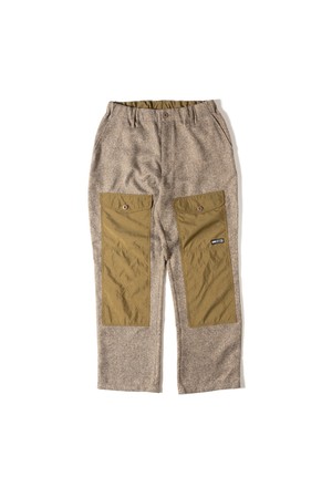 [GSMP-066] WOOL LIKE FIELD PANTS BROWN