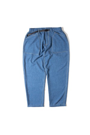 [GSMP-068] DENIM LIKE PANTS LOOSE FIT LIGHT INDIGO