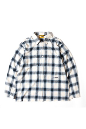 [GSMSH-071] BRUSHED CHECK SHIRTS BLUE