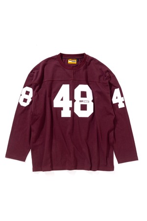 [GSMCT-073] FOOTBALL T-SHIRTS BURGUNDY