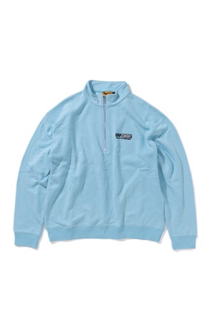 [GSMCT-076] GS SWEAT HALF ZIP SKY BLUE