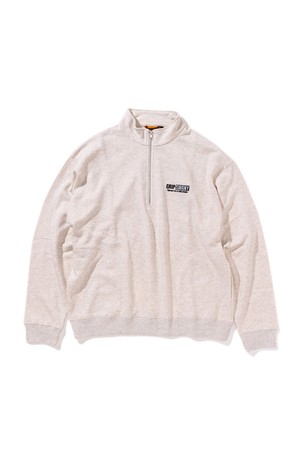 [GSMCT-076] GS SWEAT HALF ZIP OATMEAL