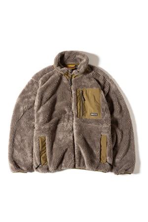 [GSMCT-078] CORAL FLEECE JACKET MOCHA
