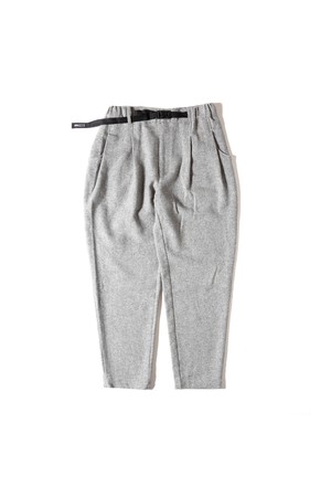 [GSWP-084] WOOL LIKE TAPERED PANTS GREY
