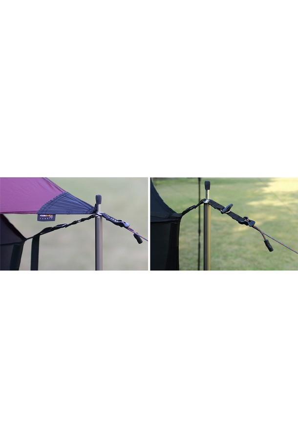 블랙 색상의 백컨트리 메쉬 텐트는 나일론과 메쉬 소재를 사용하여 통기성이 뛰어나며, UV 차단 기능까지 갖춰 캠핑과 아웃도어 활동에 적합합니다. 설치 크기는 300 x 240 x 171cm이며, 수납 크기는 33 x 16cm로 휴대성이 용이하고, 본체 무게는 1300g, 총중량은 1450g입니다. 단독 설치는 물론 타프 스크린 연결도 가능하며, 코너 스트랩 텐션 조절 및 6포인트 분리 기능으로 편리성을 더했고, 본체, 캐리백, V팩 10개, 팩 테이프, 코드 슬림 6세트가 함께 제공됩니다.
