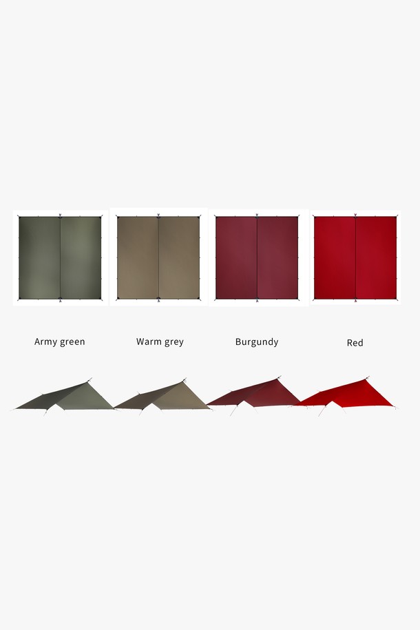 백컨트리 실타프3 사각 SILTARP는 4-6인용 백패킹 및 캠핑에 적합한 미니 타프입니다. Army Green, Warm Gray, Burgundy Red 세 가지 색상으로, 양면 실리콘 코팅된 나일론 소재에 정전기 방지, 영하 온도 유연성 유지, 자외선 변색 방지 기능이 더해져 우수한 내구성을 자랑합니다. 더블/삼각/라인락 스토퍼 시스템과 주름 방지 설계로 편의성을 높였으며, 본체와 DAC J-Stakes S (8개)로 구성되어 비, 눈, 이슬, 바람 등 다양한 사용 환경에서 쾌적한 캠핑을 지원합니다.
