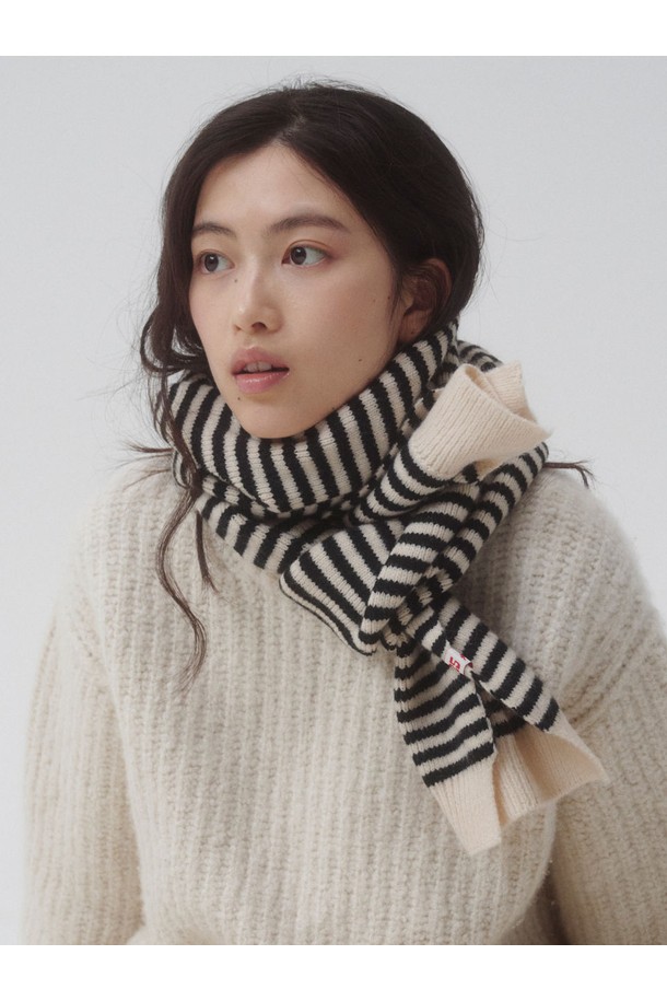 SIEOR - 스카프/머플러 - Pete stripe muffler_3 colors