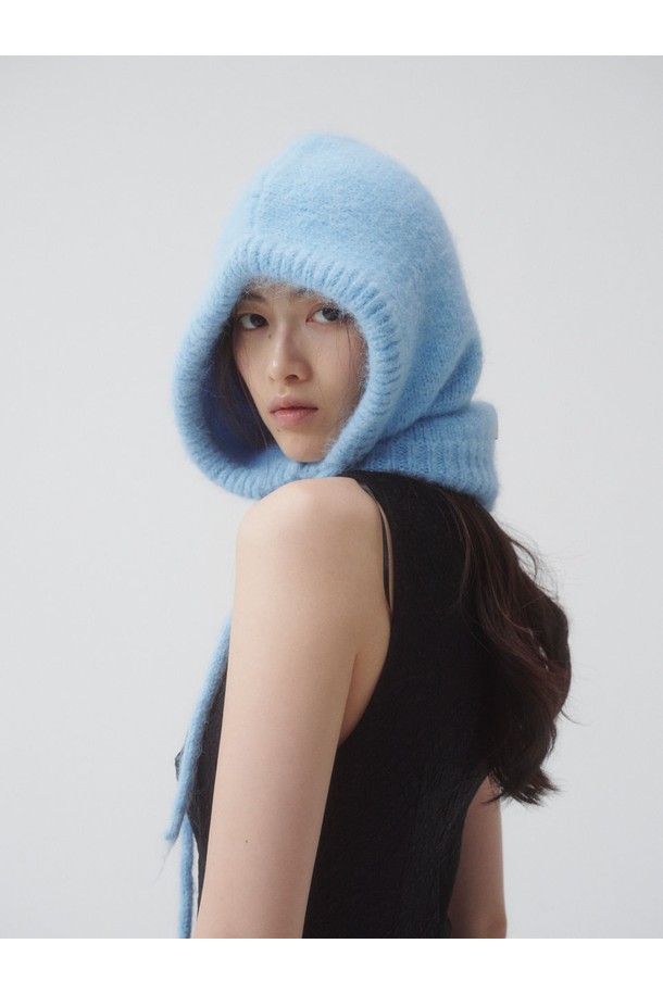 SIEOR - 모자 - Larva balaclava_skyblue