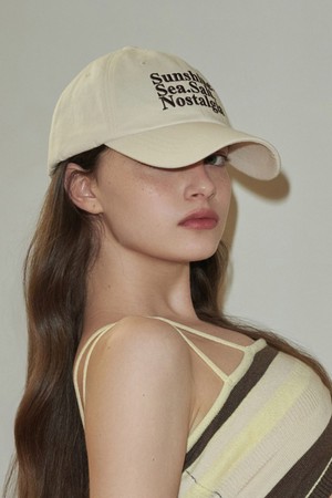 NOSTALGIA CAP ivory