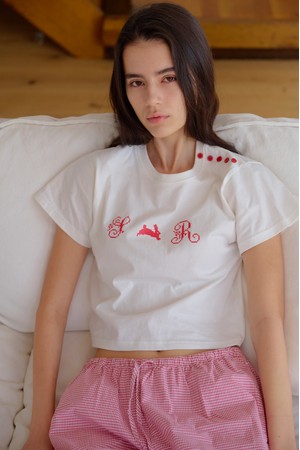 [오늘출발] Bunny Button T-shirt