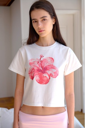 [오늘출발] Hibiscus T-shirt
