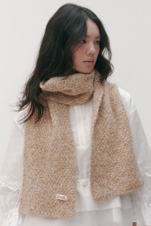 Crumble wool muffler_5 colors