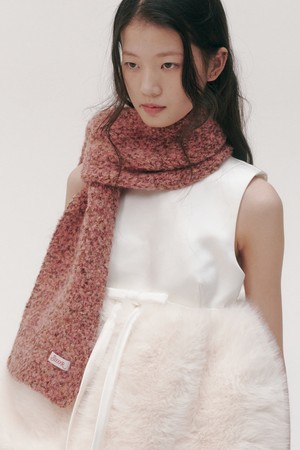 Crumble wool muffler_5 colors