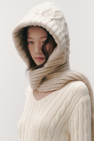 Hazle wool balaclava_2 colors