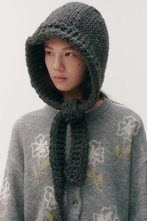 Loopy wool balaclava_3 colors