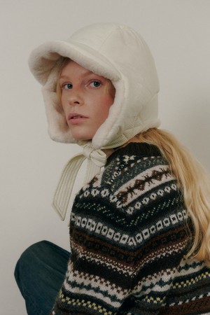 Teddy padding trooper hat_4colors