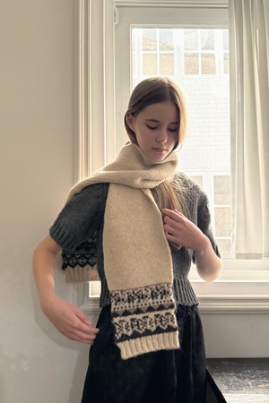 Maya Nordic muffler_4 colors