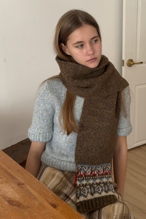 Maya Nordic muffler_4 colors