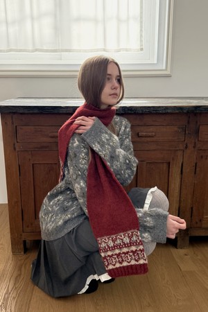 Maya Nordic muffler_4 colors