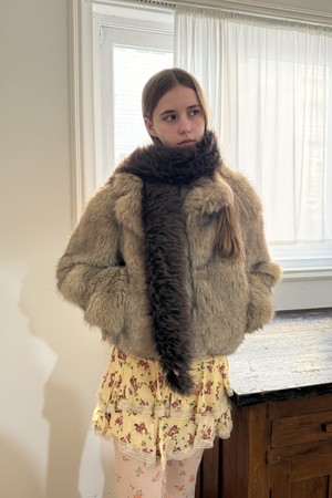 Faye fur muffler_2 colors