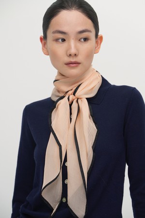 Sleek satin scarf_3colors