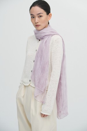 Pleats loom light scarf_5colors