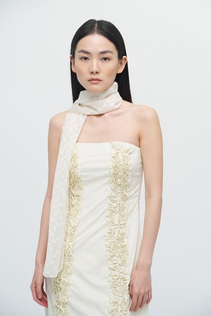 Mist Dot Scarf_2colors