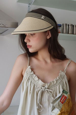 ETO Sun Visor Hat_ivory