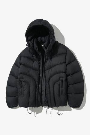 툰드라 LS 에어쉘 덕다운 패딩_블랙