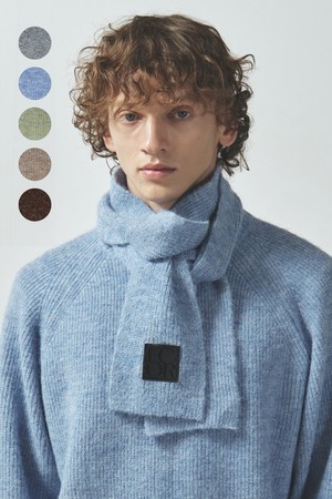 포그 소프트 알파카 머플러 : 5 COLORS