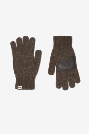 카우하이드 패치 울 니트 장갑 : 4 COLORS
