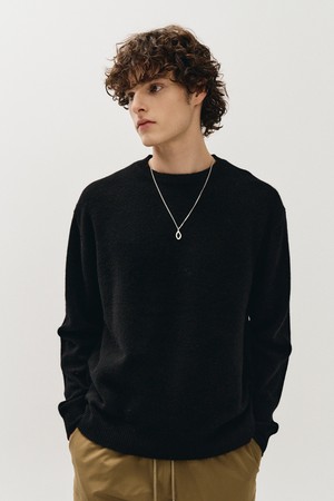 메리노 울100 베이직 크루넥 니트_9 COLOR