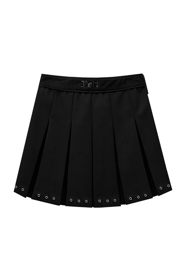 Gema Eyelet Ring Pleats Skirt : Women`s (PA2SKF008)_PELT