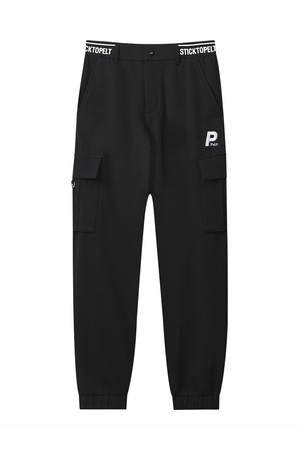 펠트 퀀텀 아웃 포켓 카고 밴딩 팬츠 : 여성용  (PC4PTF205)_BLACK-a