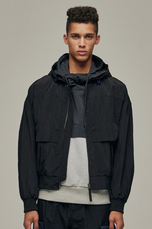 Oversize Hooded Bomber Jumper