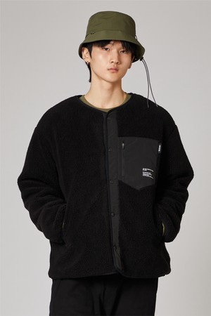 Round Neck Fleece Jumper 라운드 넥 후리스 점퍼