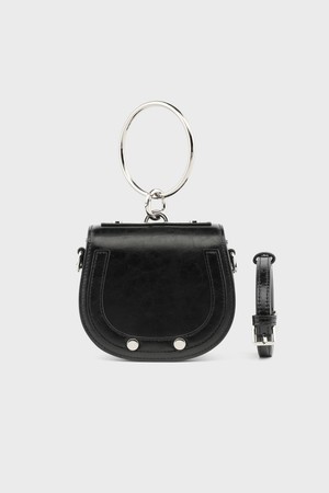 릴다 소가죽 미니 크로스백 블랙 AL18-2810-BK