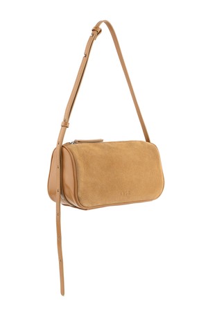 클로이 숄더&크로스백 미디움 스웨이드 베이지 AP11-2615-GS