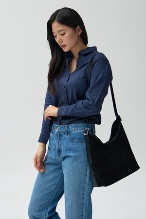 Lea REVERSIBLE SHOULDER BAG BLACK AP71-2668-BS