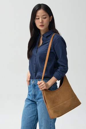 Lea REVERSIBLE SHOULDER BAG Beige AP71-2668-GS