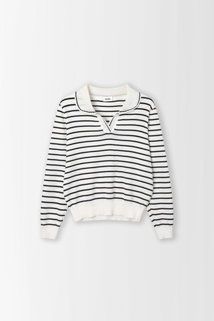 스트라이프 카라 니트_PC5AP660_IVORY-a