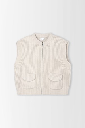 포켓 집업 니트 베스트_PD5WV504_BEIGE-a